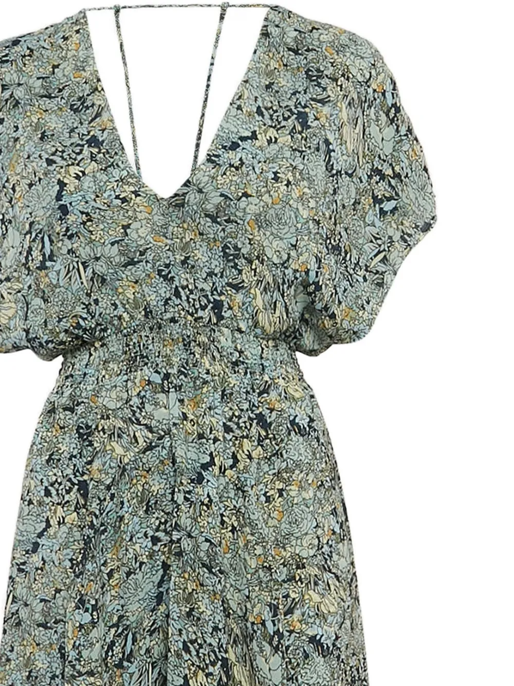 Maje Asymmetrische jurk - Blauw