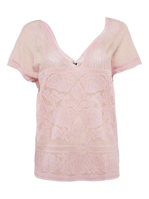 Missoni Pre-Owned floral-pattern knit top