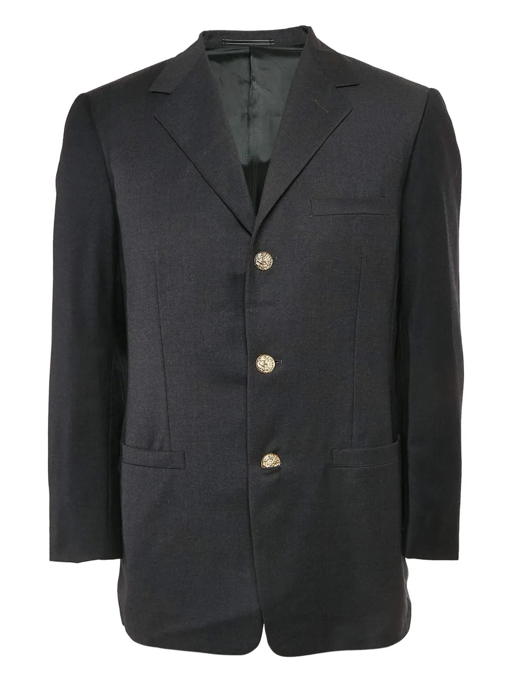 Versace Pre-Owned single-breasted blazer | Black | Image 1