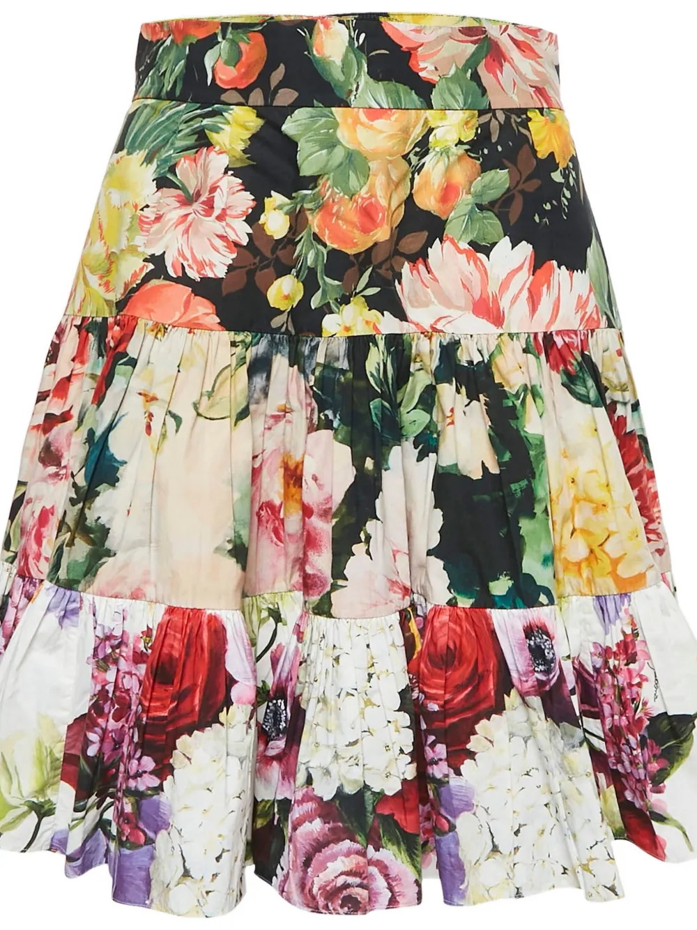 Dolce & Gabbana Pre-Owned Rok met bloemenprint - Wit