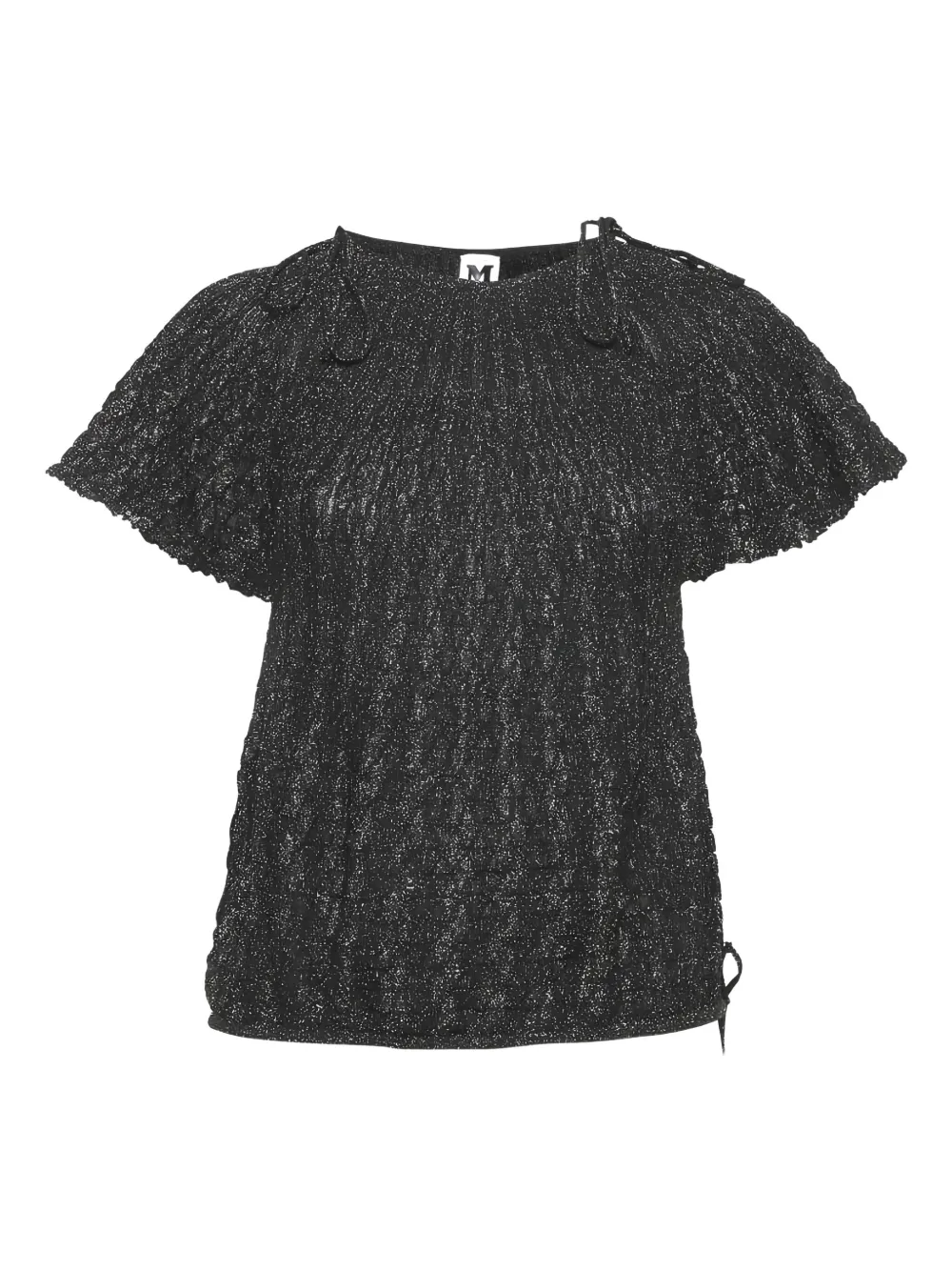 Missoni Pre-Owned pleated top | Black | Image 1