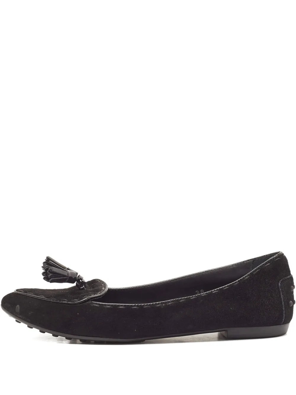 Tod's Vintage Slippers con nappa 2024 - Nero