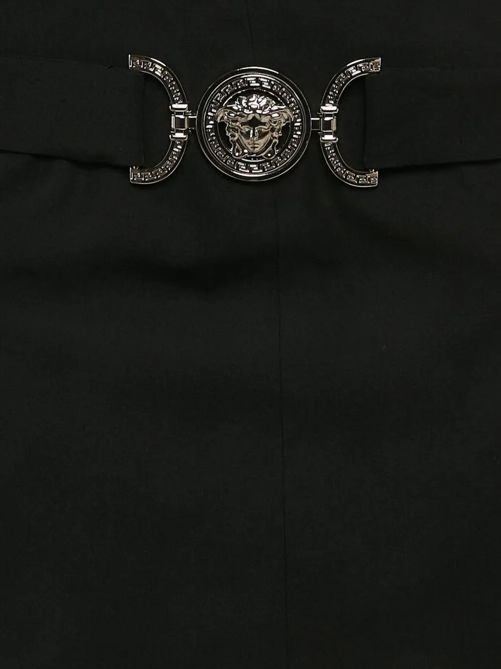 Versace Pre-Owned Medusa mini-rok met ceintuur - Zwart