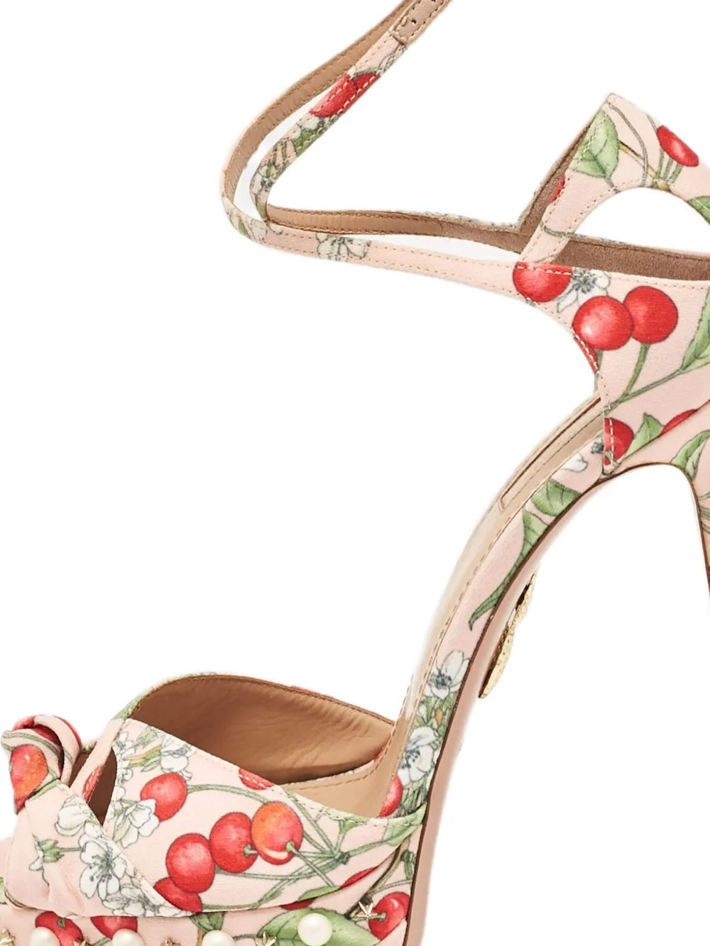 Aquazzura 150 mm Harlow sandalen met hoge hak - Beige