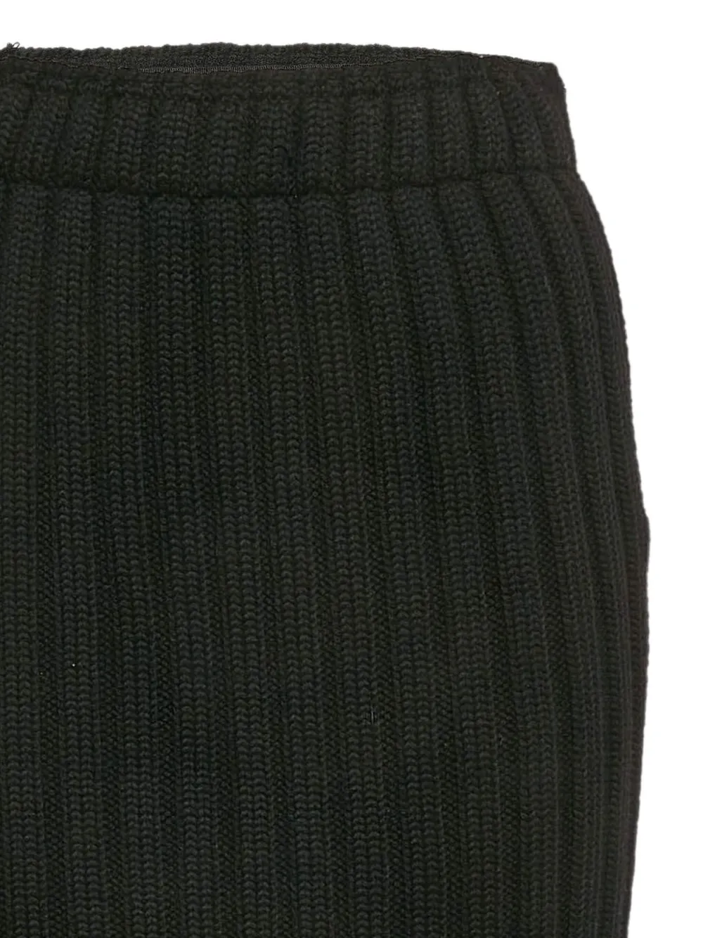Dolce & Gabbana Pre-Owned Geribbelde midi-rok - Zwart