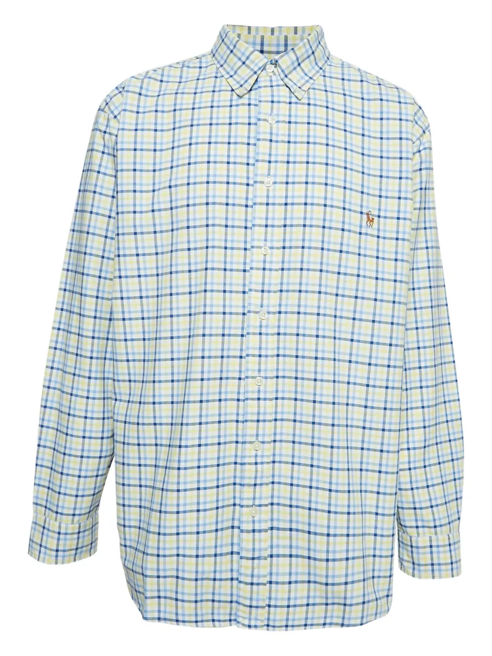 Polo Ralph Lauren Vintage checked cotton shirt | Blue | Image 1