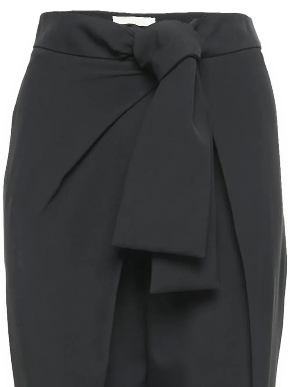 Chloé Pre-Owned 2024 broek met gestrikte taille - Zwart