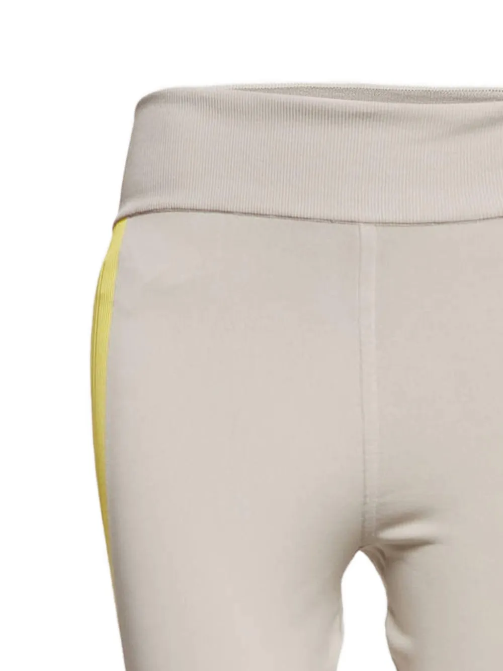 Hermès Pre-Owned Gebreide legging met zijstreep - Grijs