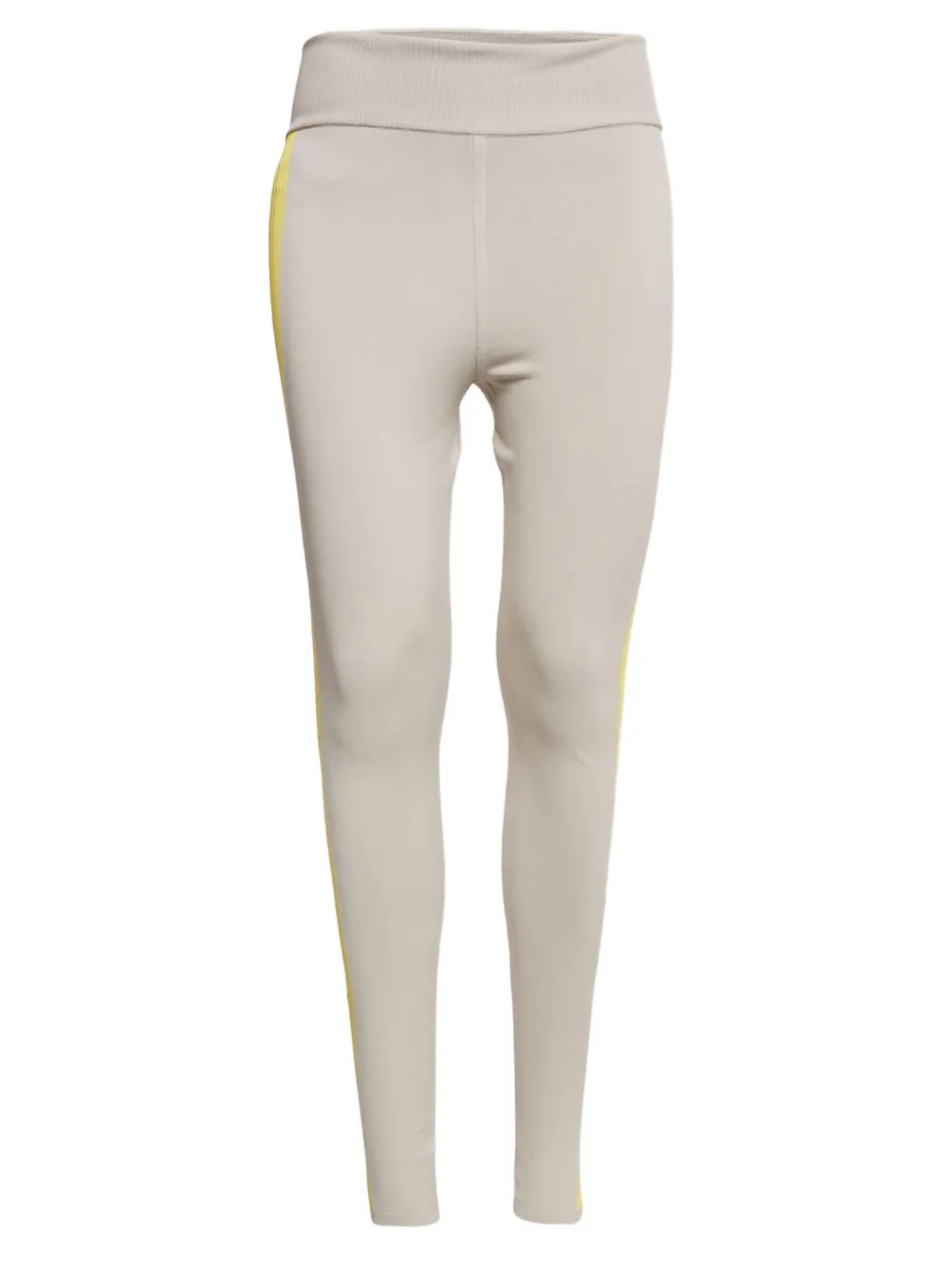 Hermès Pre-Owned knitted side-stripe leggings | Grey | Image 1