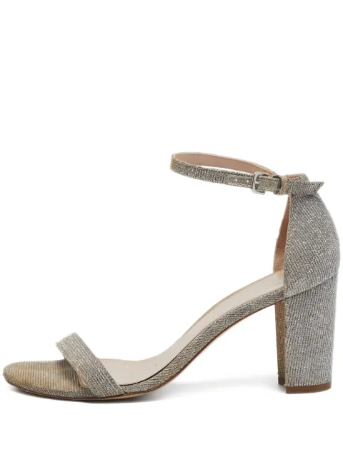 Stuart Weitzman glitter sandals