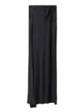 Semicouture asymmetric bias-cut skirt - Grey