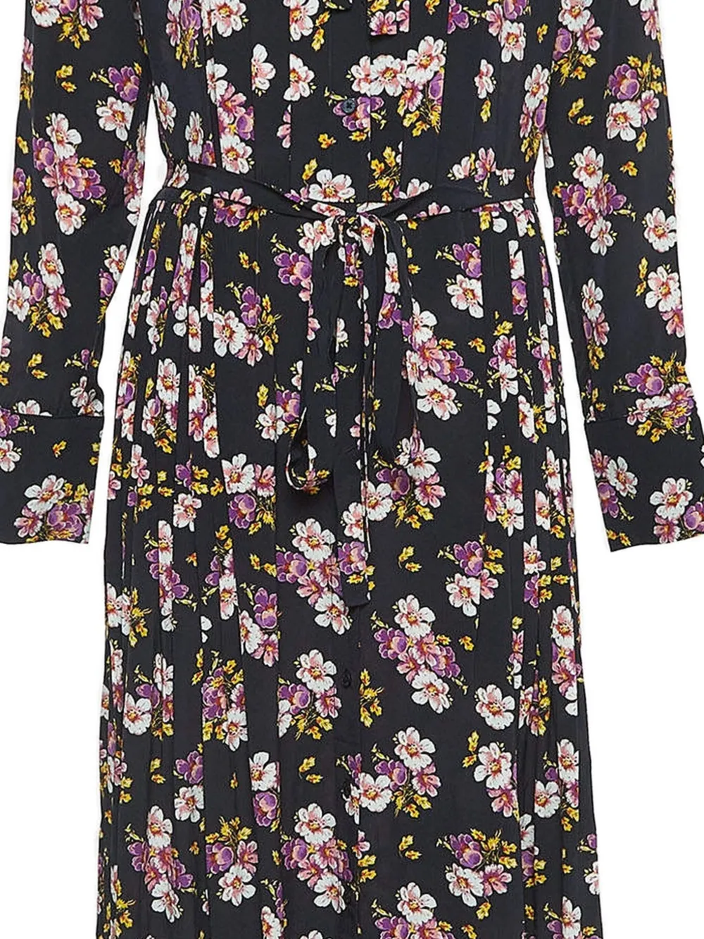 Zadig&Voltaire Jurk met bloemenprint - Zwart