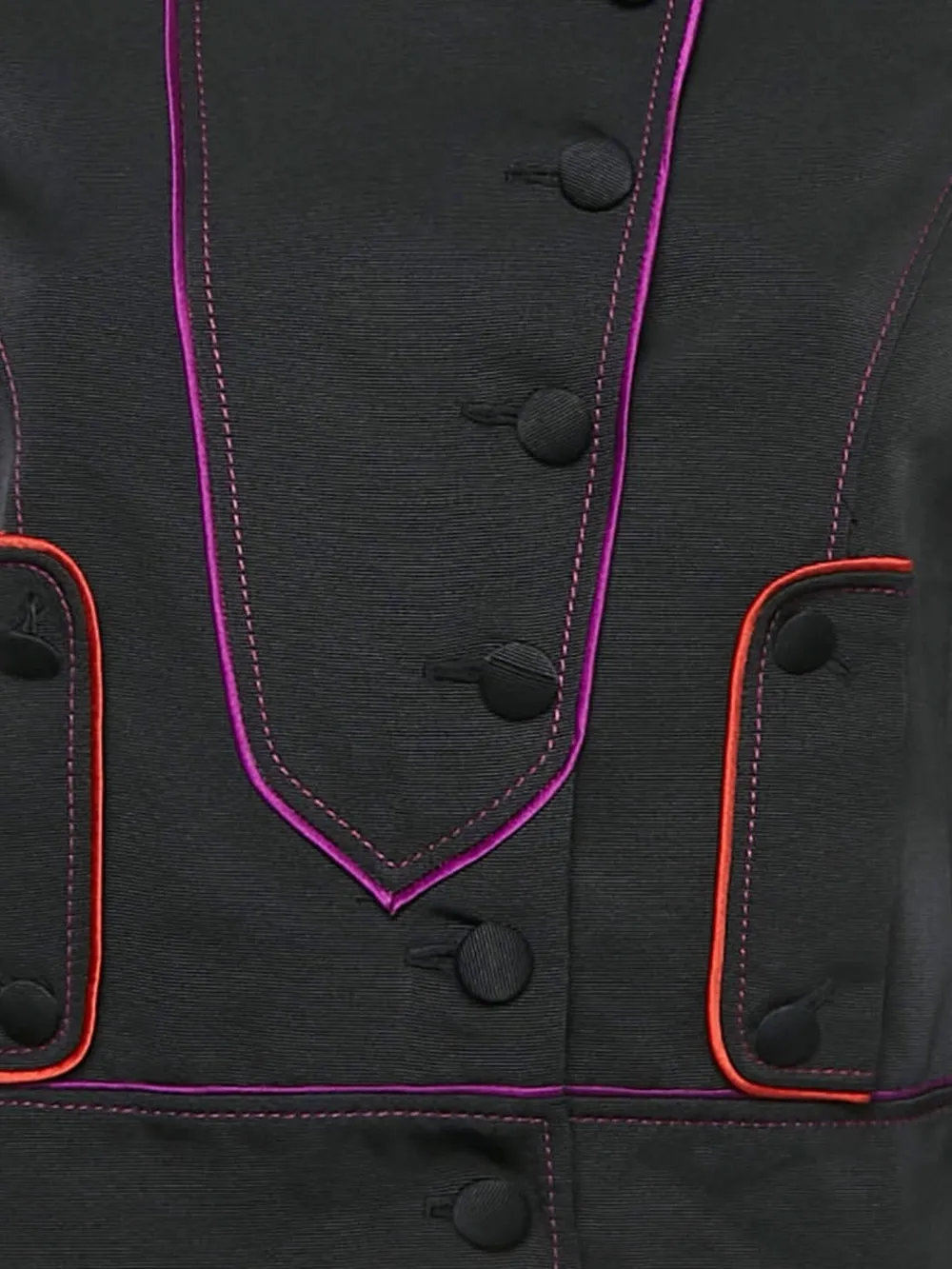 Gucci Pre-Owned contrast-trim jacket | Image 2