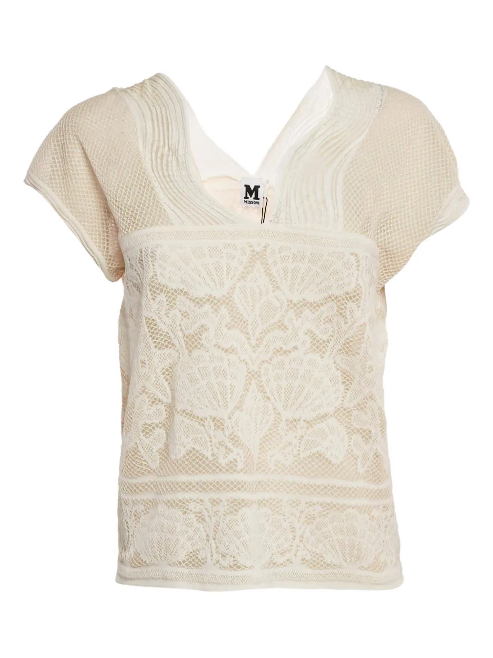 Missoni Pre-Owned lace-lurex top | Image 1