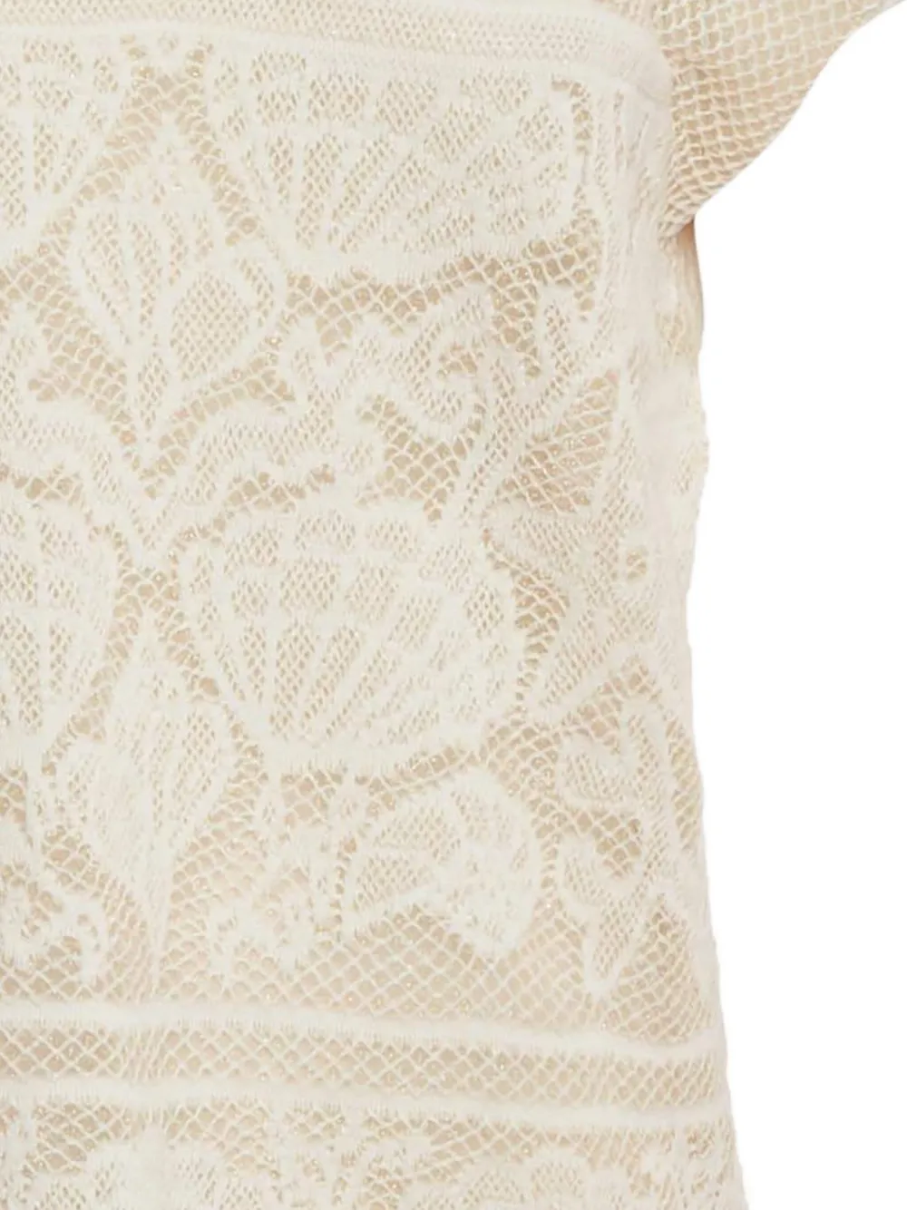 Missoni Pre-Owned lace-lurex top | Image 2