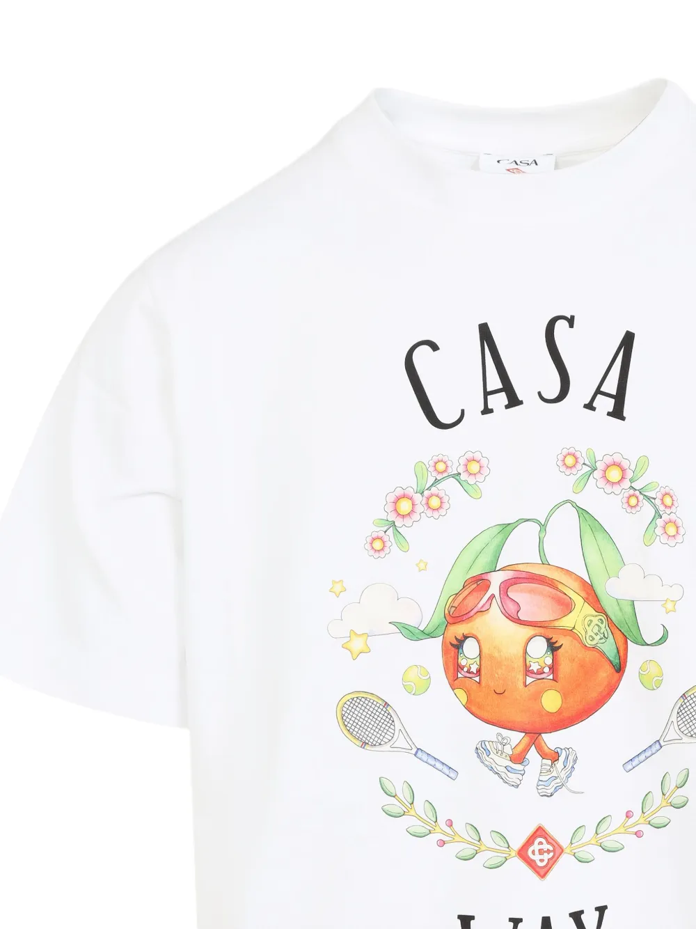 Casablanca Casa Way T-shirt Wit