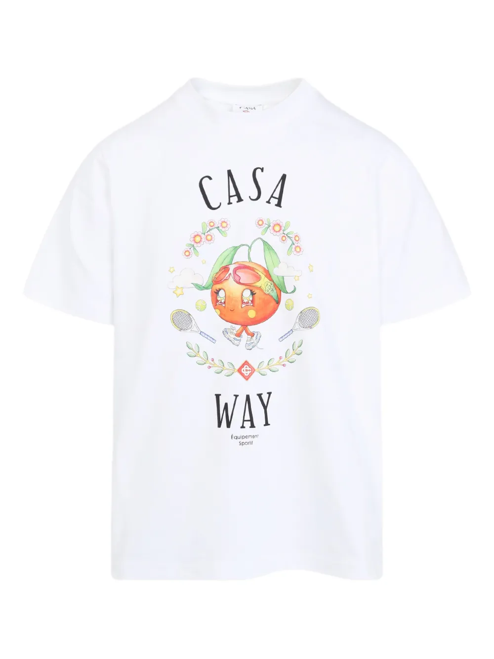 Casablanca Casa Way T-shirt In White