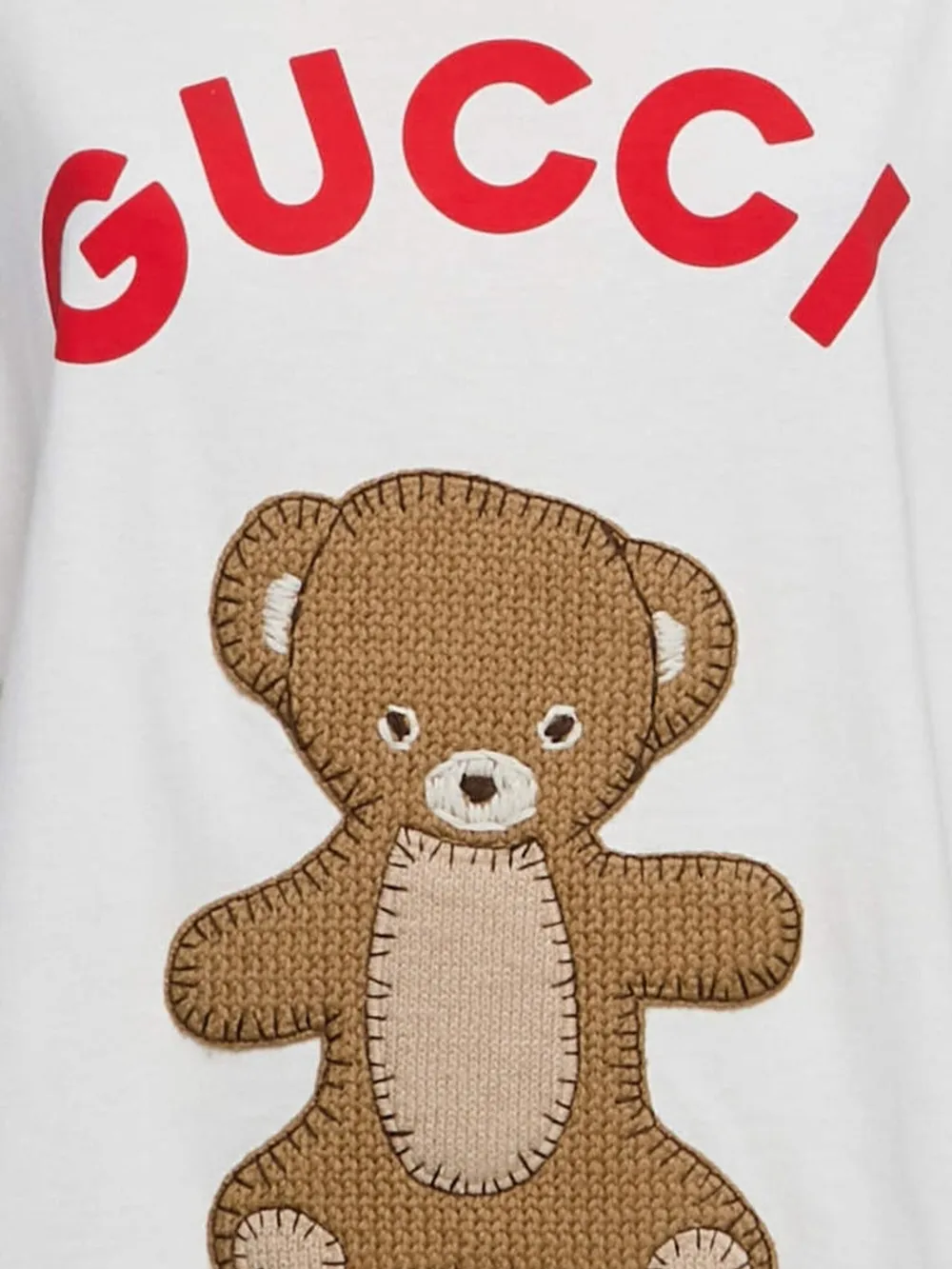 Gucci Pre-Owned playera con aplique Teddy Bear 2024 | Image 2