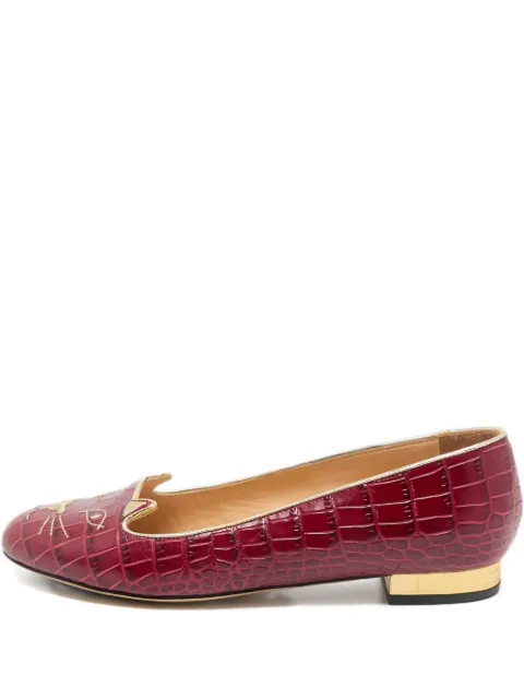 Charlotte Olympia flats Kitty