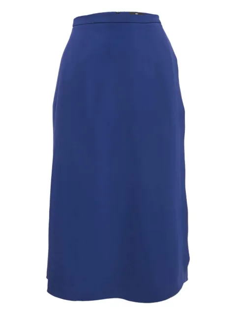 Elisabetta Franchi crepe midi skirt