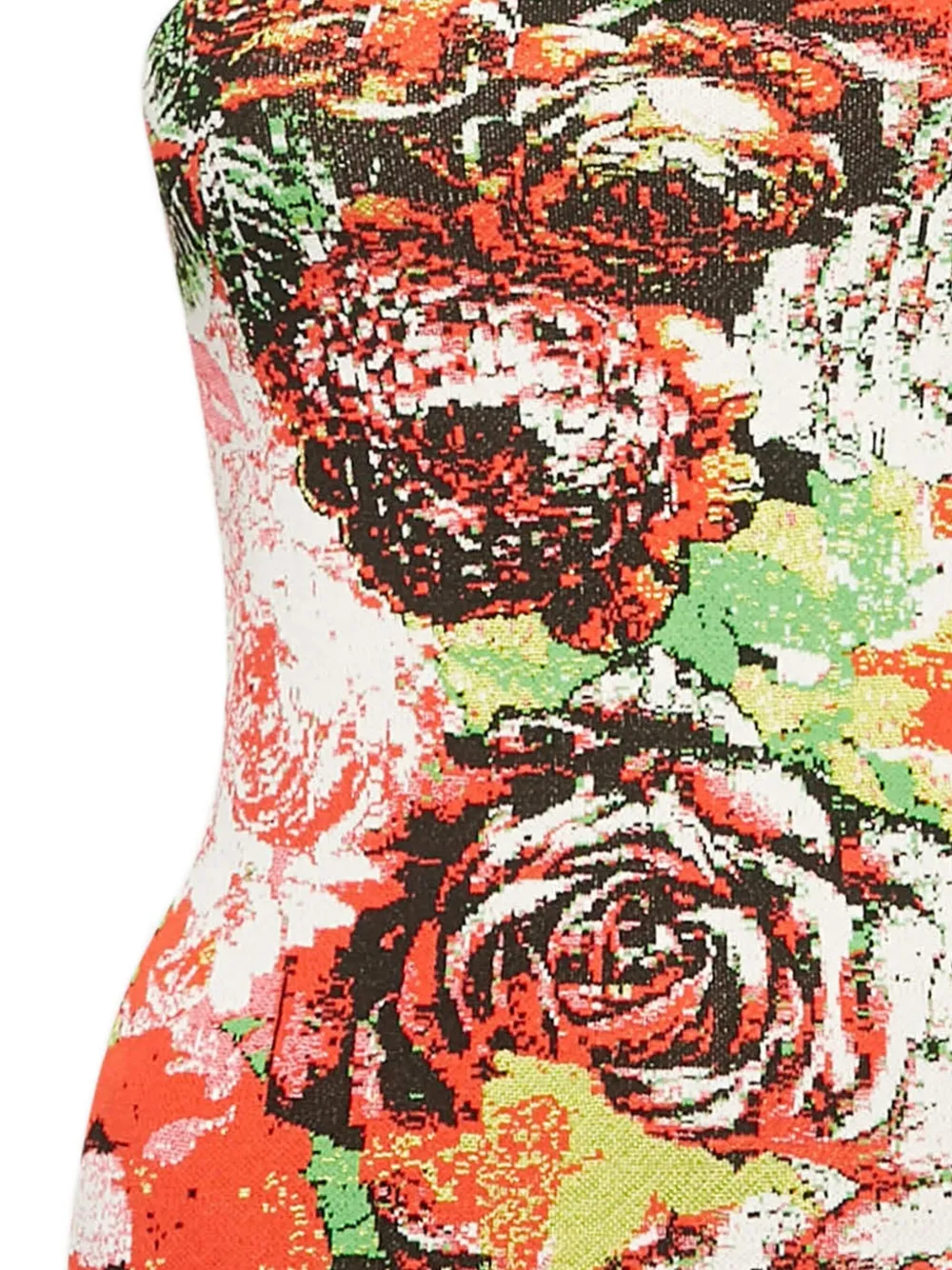 Versace Pre-Owned floral-jacquard knit top | Image 2