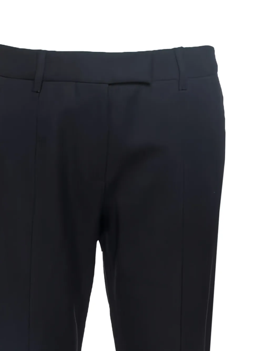 Prada Pre-Owned Broek met toelopende pijpen - Zwart