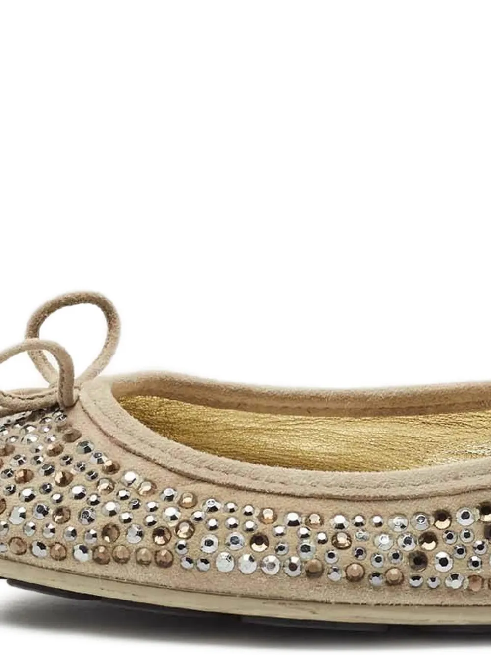 Jimmy Choo Pre-Owned crystal bow ballet flats | Image 2
