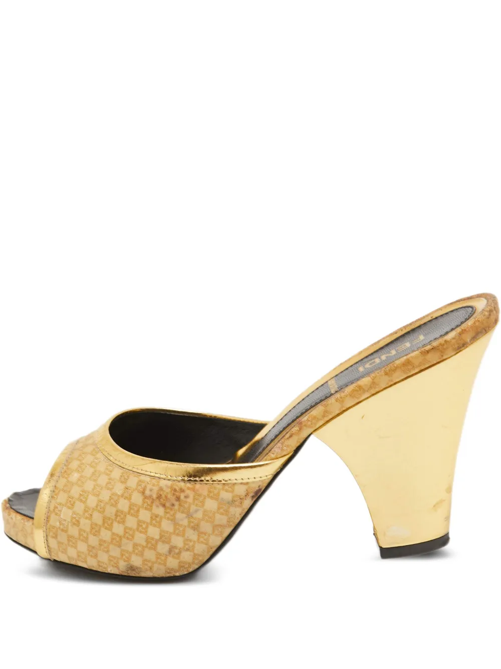 Fendi Pre-Owned 774472 Gold - Giallo