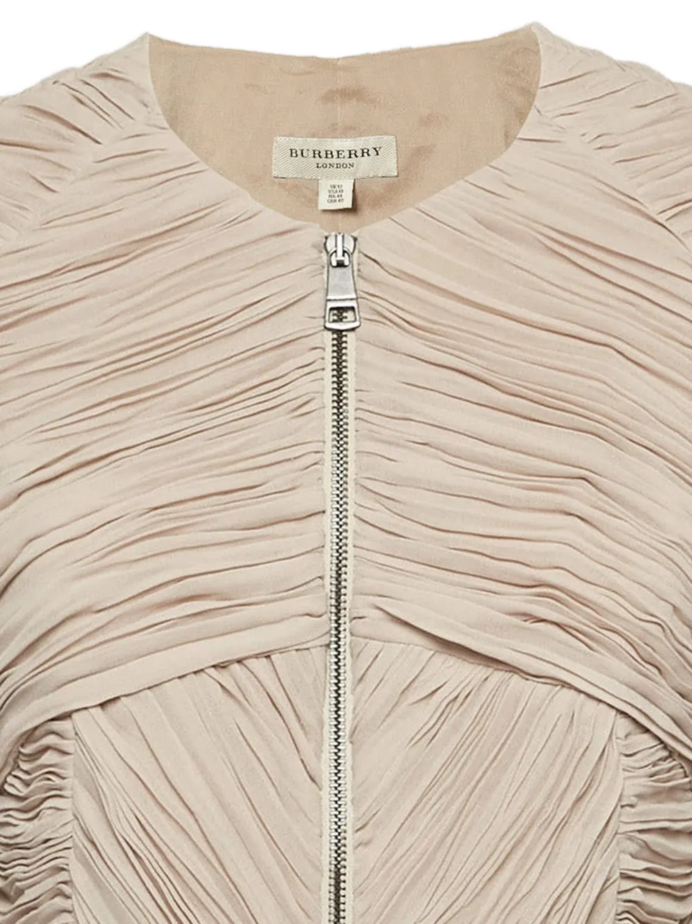 Burberry Pre-Owned plissé-effect cardigan | Image 2