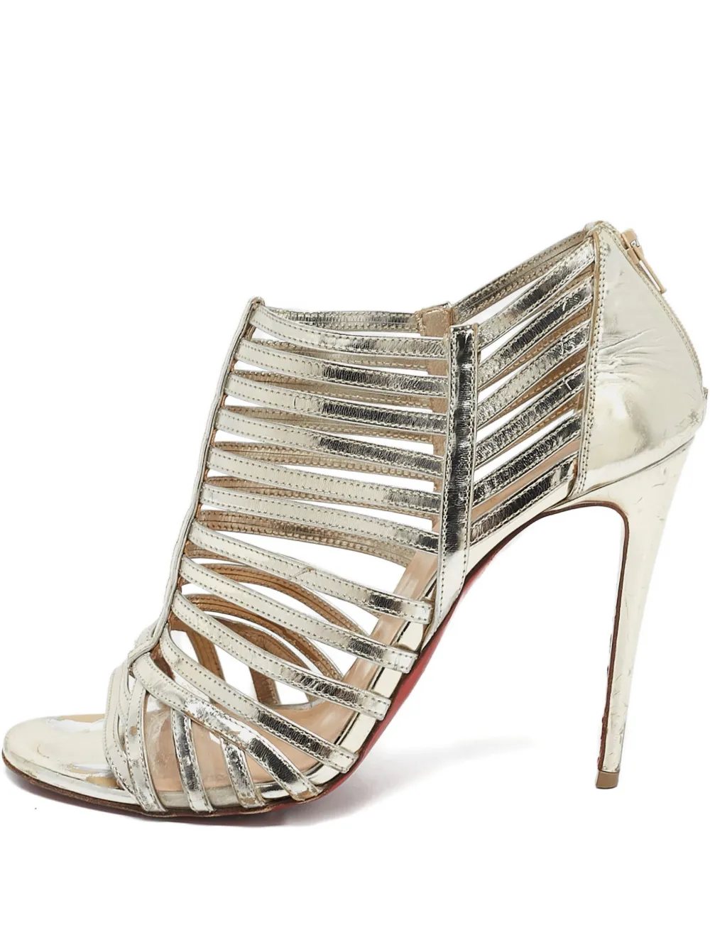 Christian Louboutin Pre-Owned Jolly Sandalen 110mm - Gold
