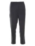 Escada Pre-Owned Tellis tapered cropped trousers - Grey