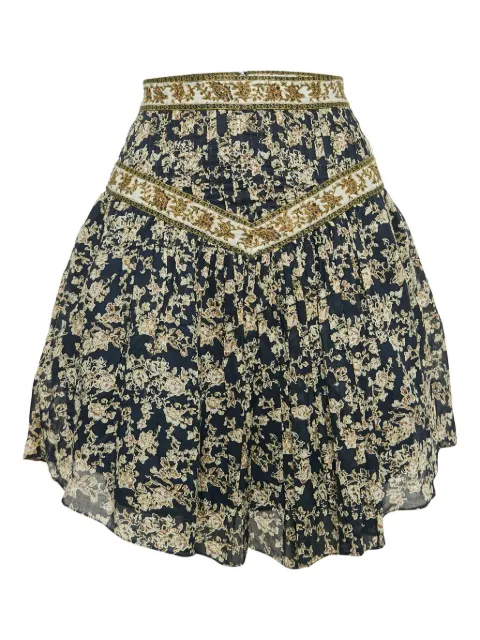 Isabel Marant Vintage 2024 Vega floral-print cotton mini skirt