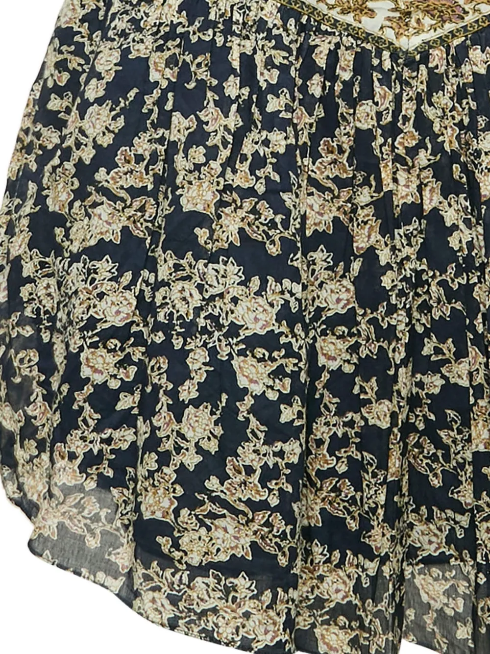 Isabel Marant Vintage 2024 Vega floral-print cotton mini skirt | Image 2