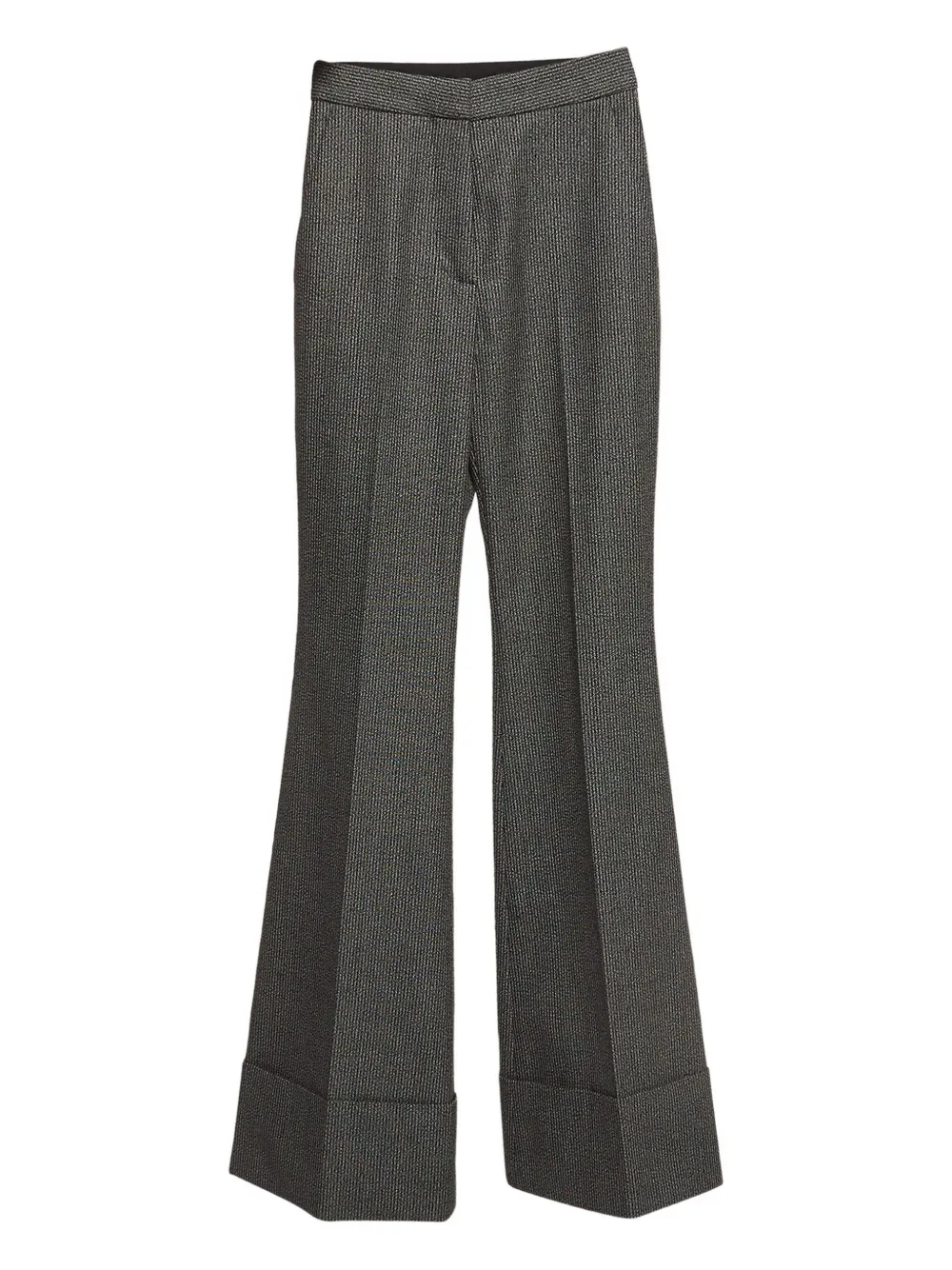 Pre-owned Stella Mccartney Flared Trousers In Gray