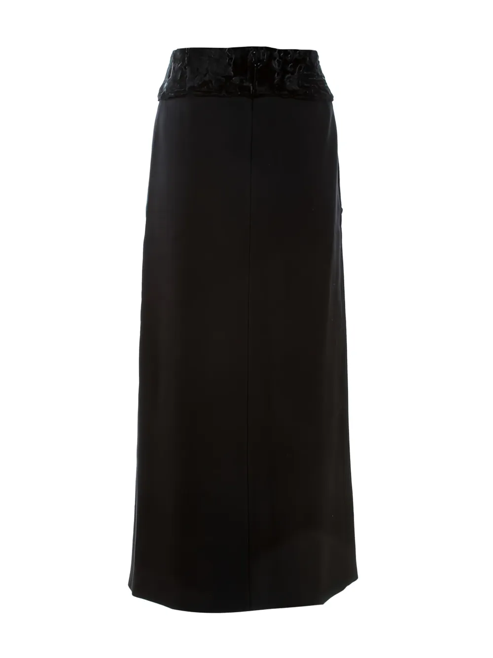Dolce & Gabbana Pre-Owned 2024 wollen rok - Zwart