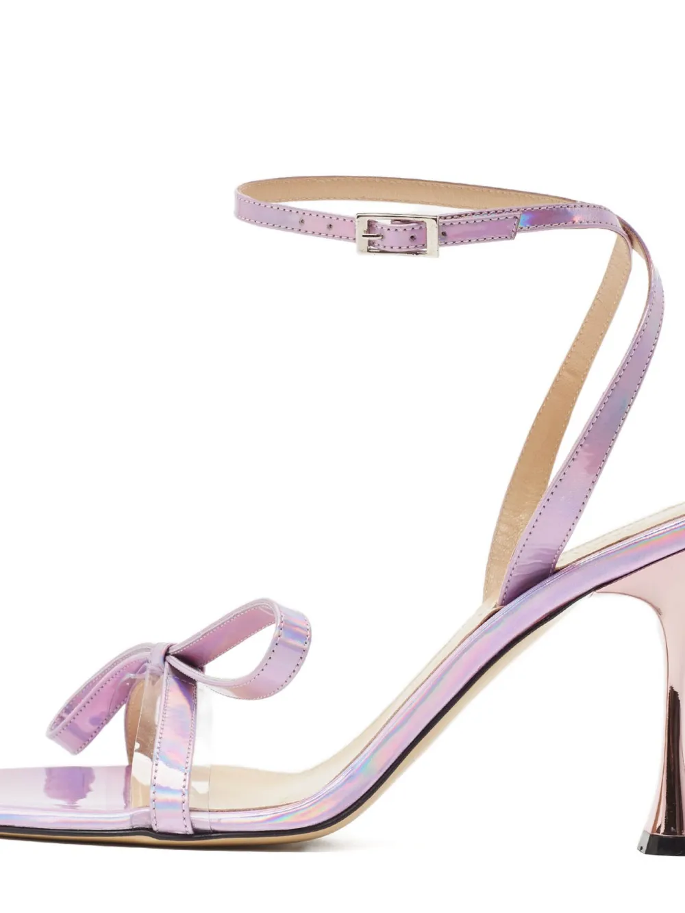 MACH & MACH iridescent bow sandals | Image 2