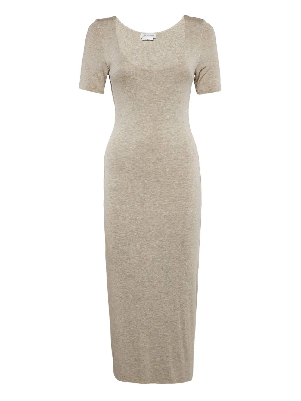LOVERS + FRIENDS jersey midi dress | Grey | Image 1