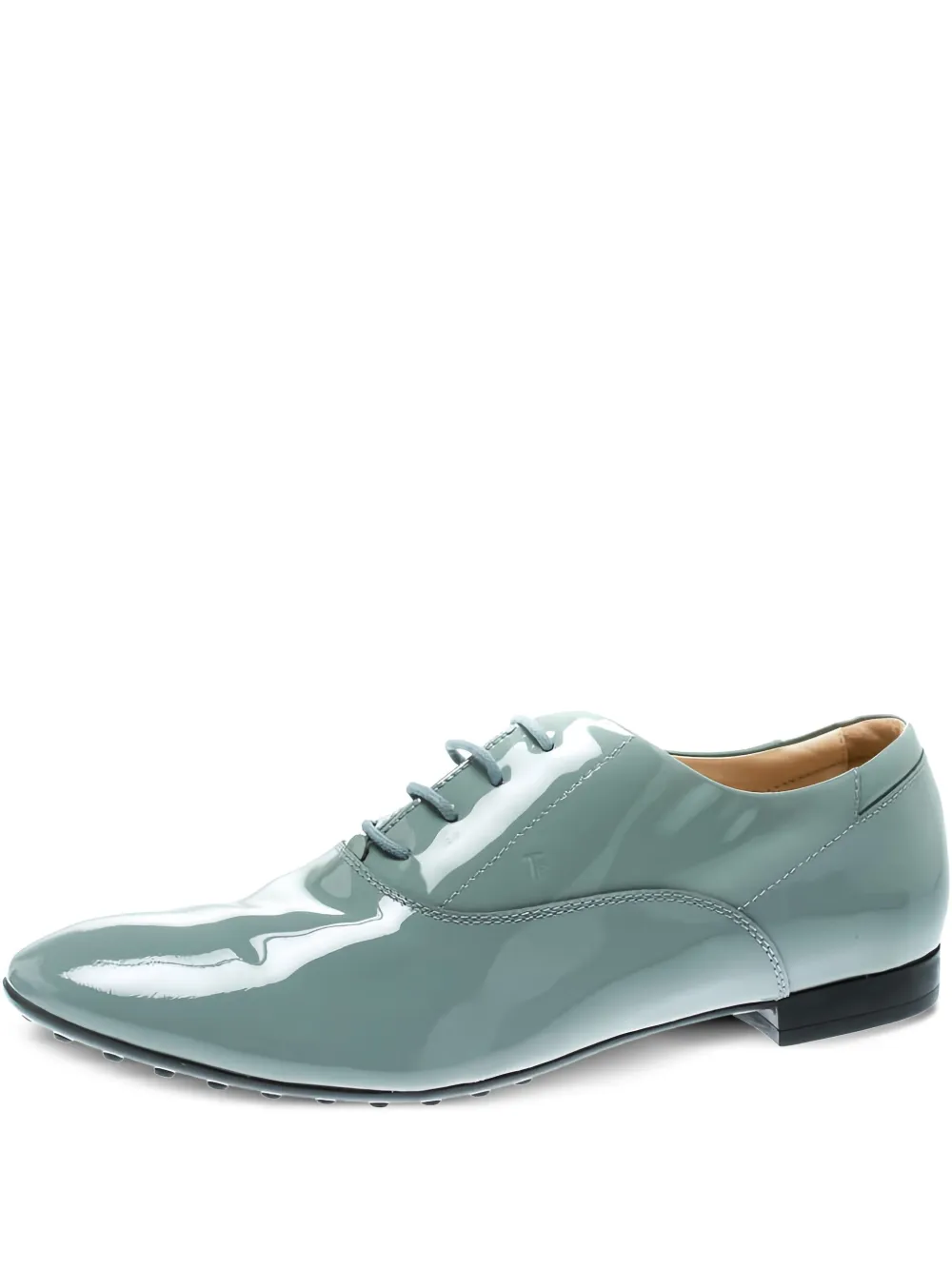 Tod's Vintage Oxford in pelle verniciata - Blu
