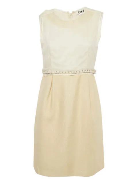 Chloé Pre-Owned 2023 sleeveless chained-waist dress