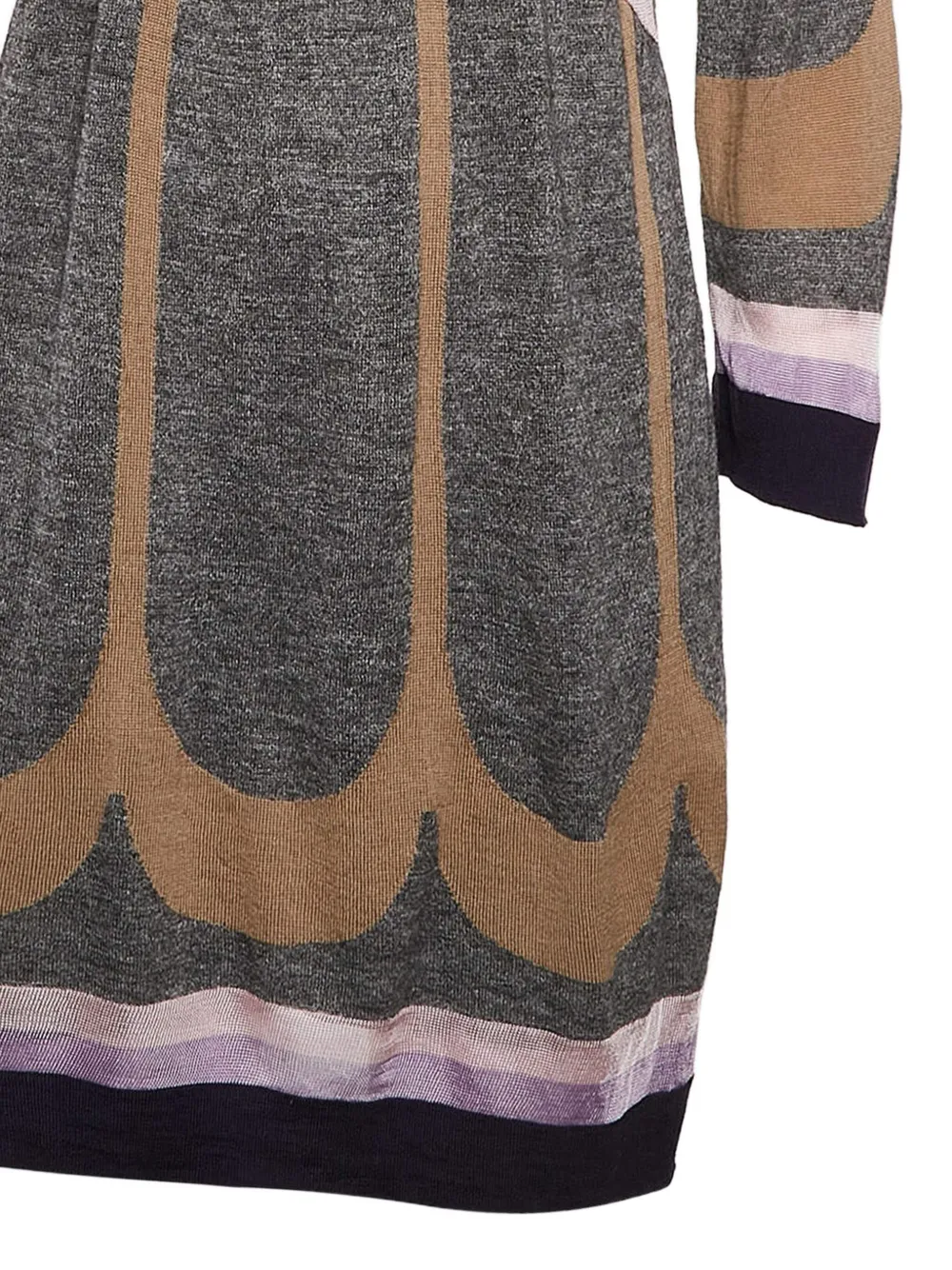 Missoni Pre-Owned Jurk met geometrisch patroon - Grijs