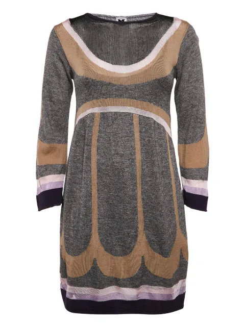 Missoni Pre-Owned geometric-pattern knit dress