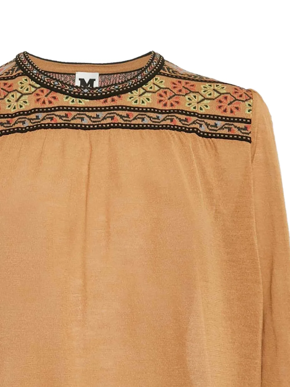 Missoni Pre-Owned intarsia knit-work top | Image 2