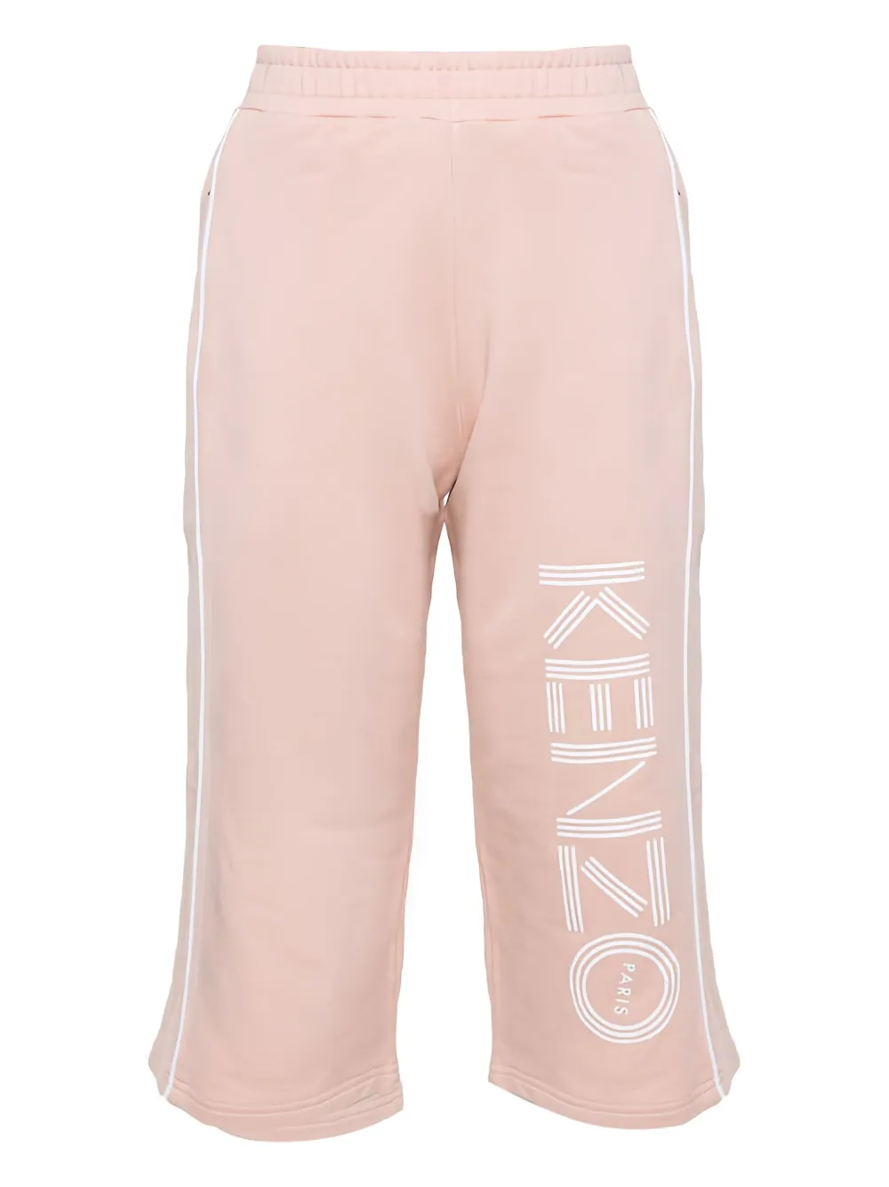 Pre-owned Kenzo Logo-print Track Pants In Pink