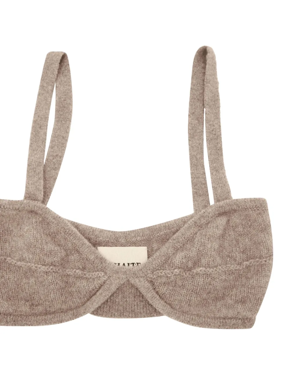 Pre-owned Khaite Cashmere Top In Neutral