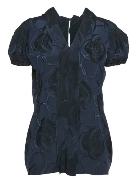 Marni Pre-Owned blusa con motivo floral en jacquard