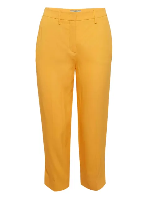 Prada Pre-Owned concealed-fastening trousers