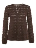Missoni Pre-Owned 2024 wave-jacquard top - Brown