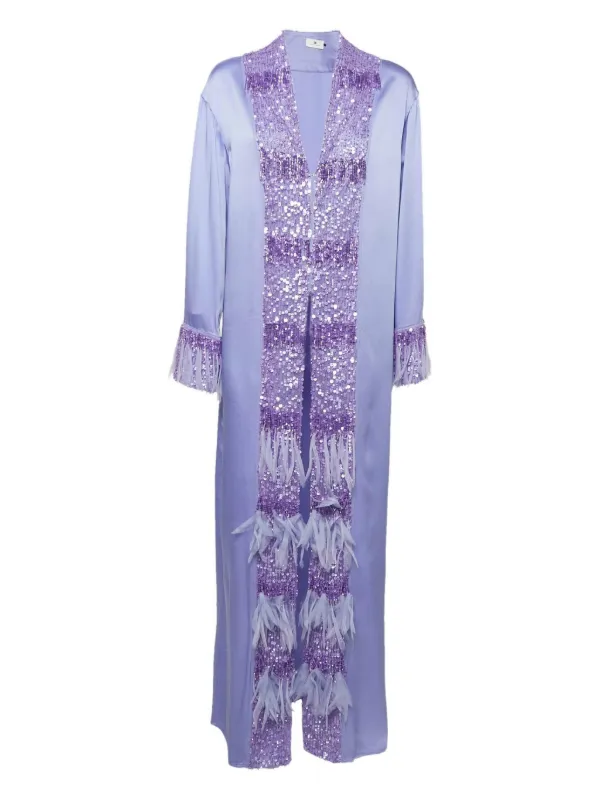 elisabetta franchi purple dress ELISABETTA FRANCHI RED CARPET DRESS IN LYCRA WITH KNOT AND LOGO ACCESSORY
