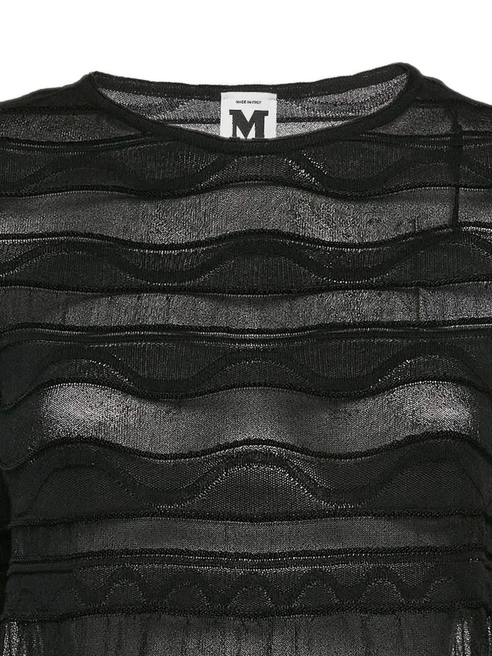 Missoni Pre-Owned wave long-sleeves knit top | Image 2