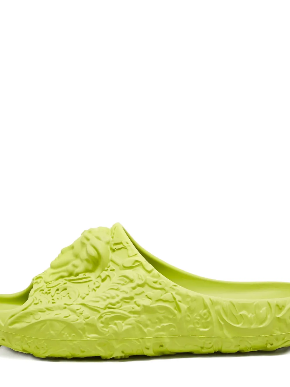 Versace Pre-Owned La Medusa slippers met barokpatroon - Groen